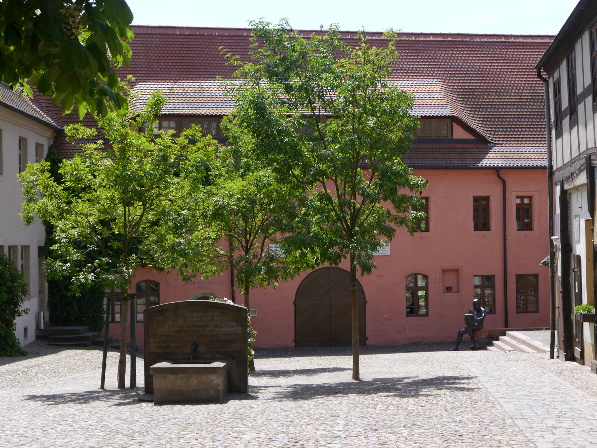 Cranachhof Schlossstrasse Wittenberg