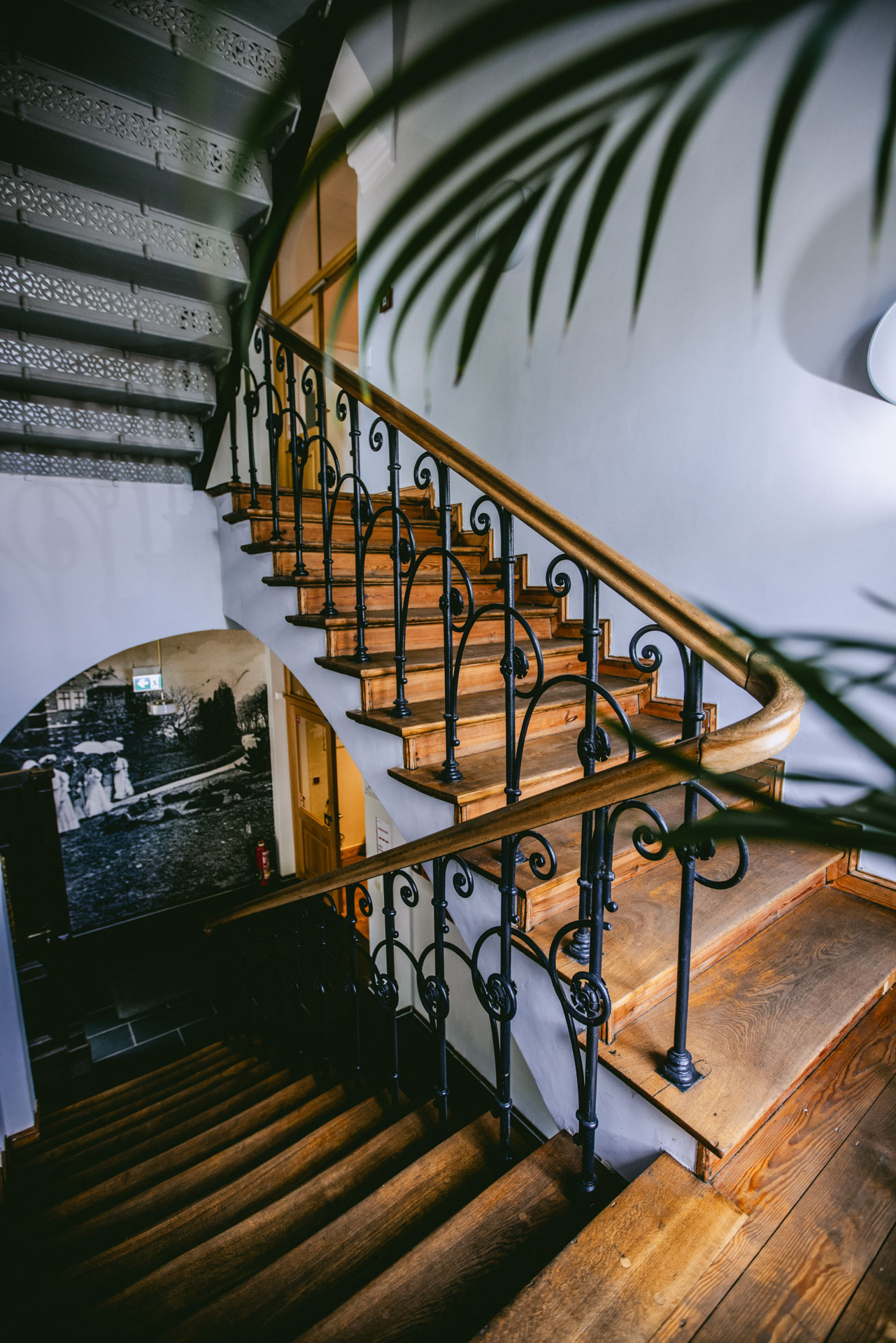 Das historische Treppenhaus