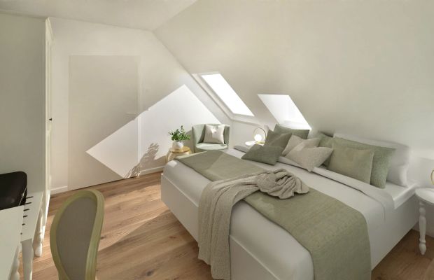 Standard Doppelzimmer im Hotel Wittenberg Zentrum