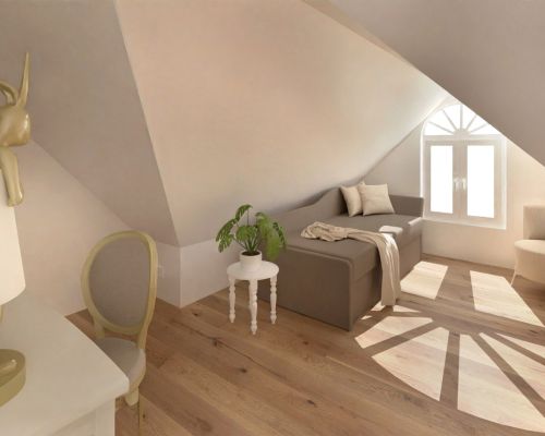 Liebevoll eingerichtetes Dreibettzimmer mit viel Platz und gemütlicher Atmosphäre.